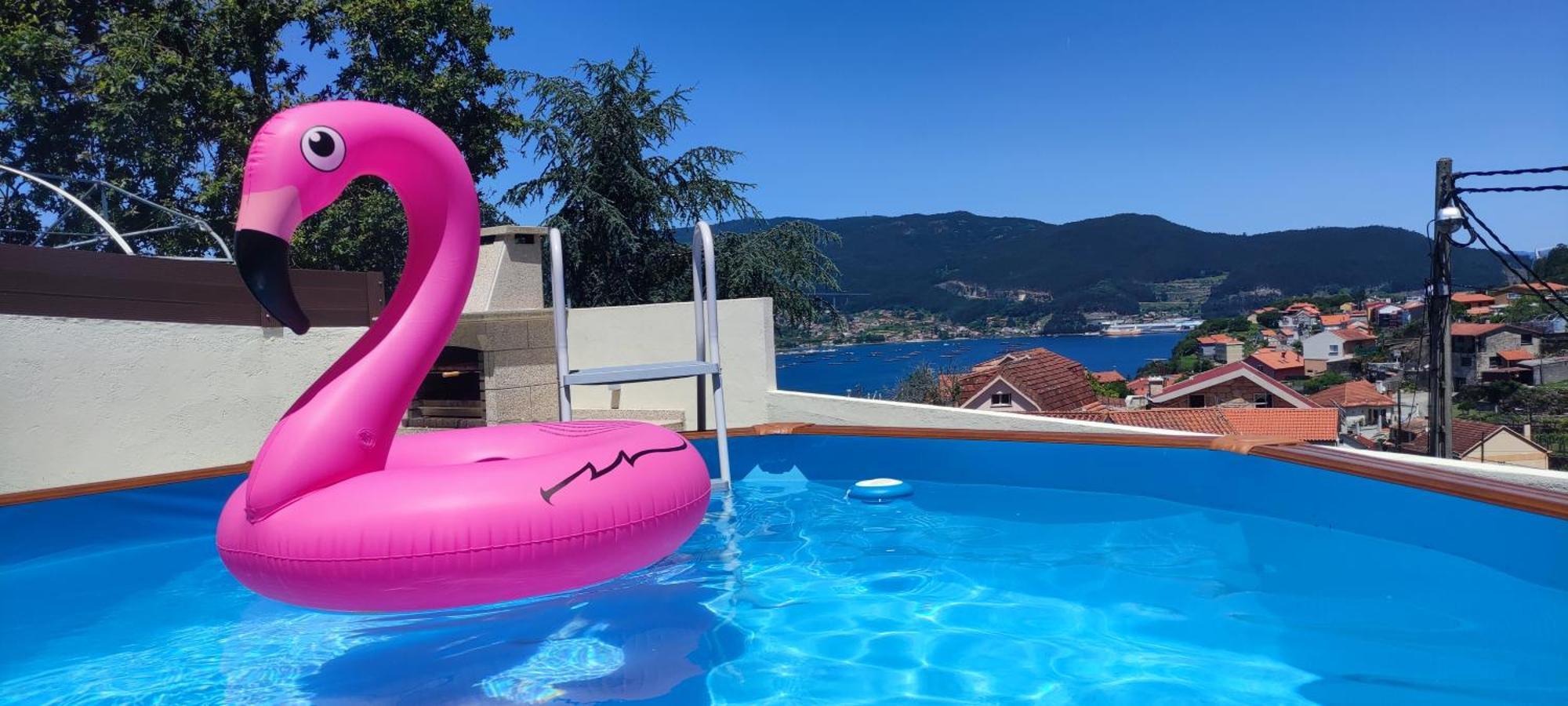 Casa En Chapela, Con Vistas A La Ria De Vigo Villa Eksteriør bilde